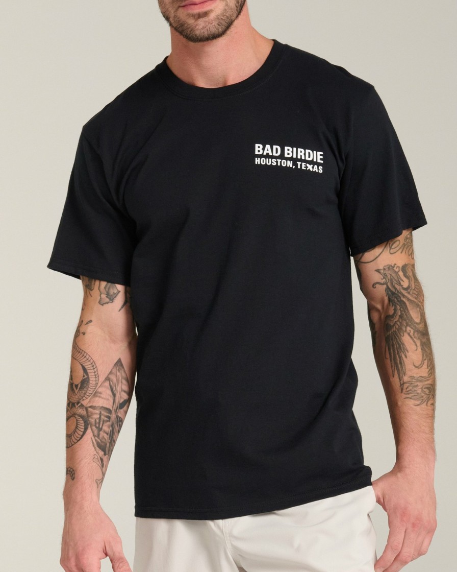 Men'S Bad Birdie T-Shirts | Houston Tee Black