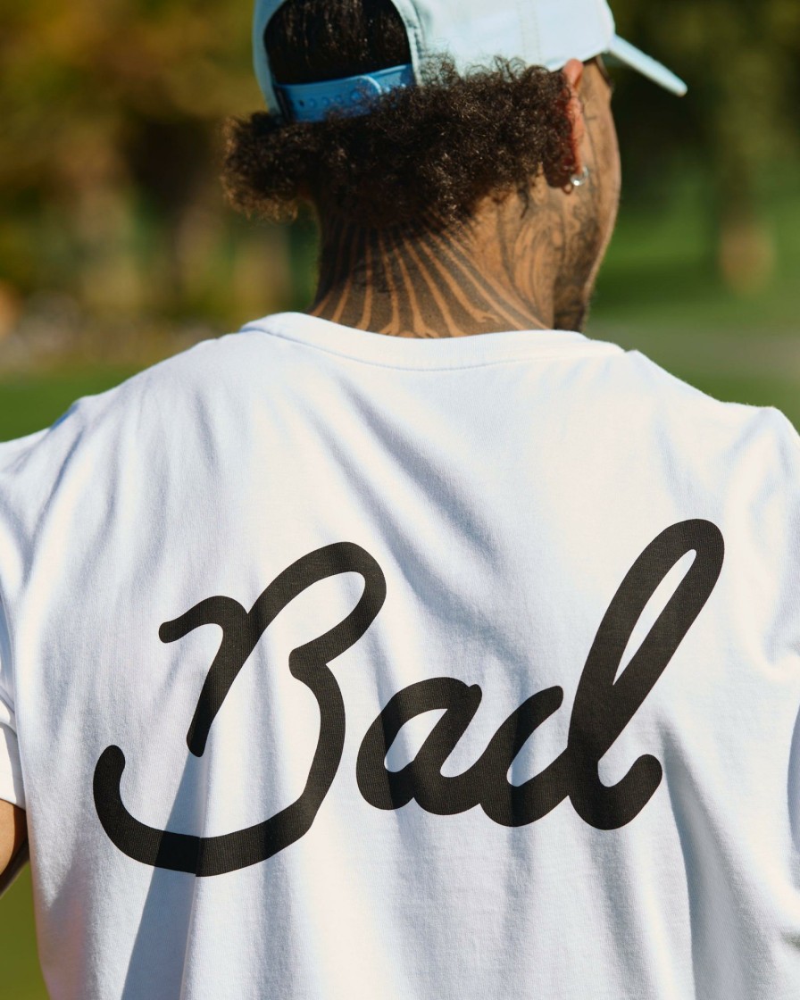 Men'S Bad Birdie T-Shirts | Bad Tee White