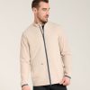 Men'S Bad Birdie Outerwear | Hybrid Jacket Tan