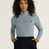 Women'S Bad Birdie Quarterzips | Quarterzip Heather