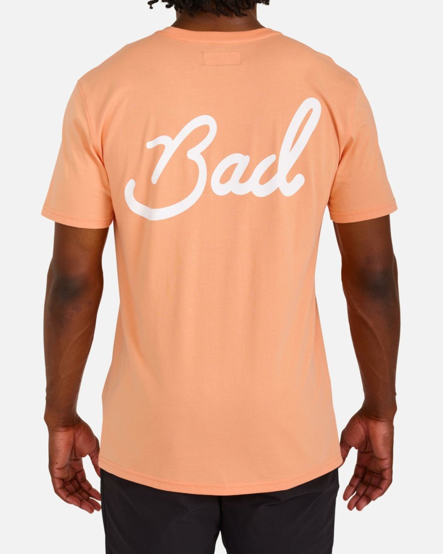 Men'S Bad Birdie T-Shirts | Bad Tee Cadmium Orange