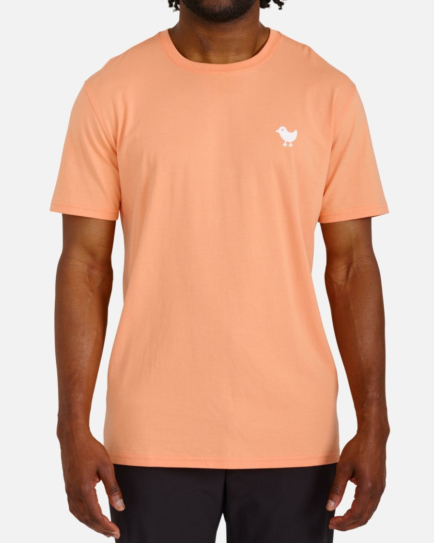 Men'S Bad Birdie T-Shirts | Bad Tee Cadmium Orange