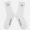 Accessories Bad Birdie | Have A Bad Day Crew Sock White/Black