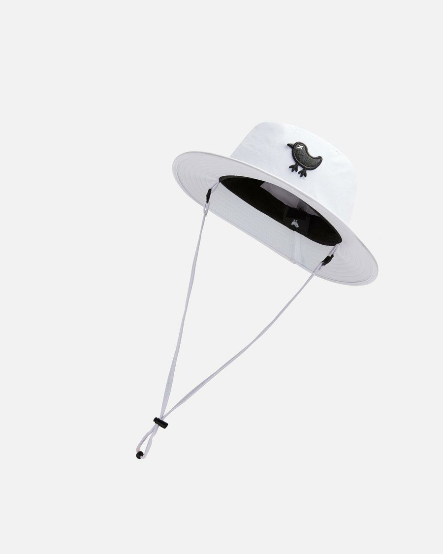 Accessories Bad Birdie | Sun Bucket Hat White