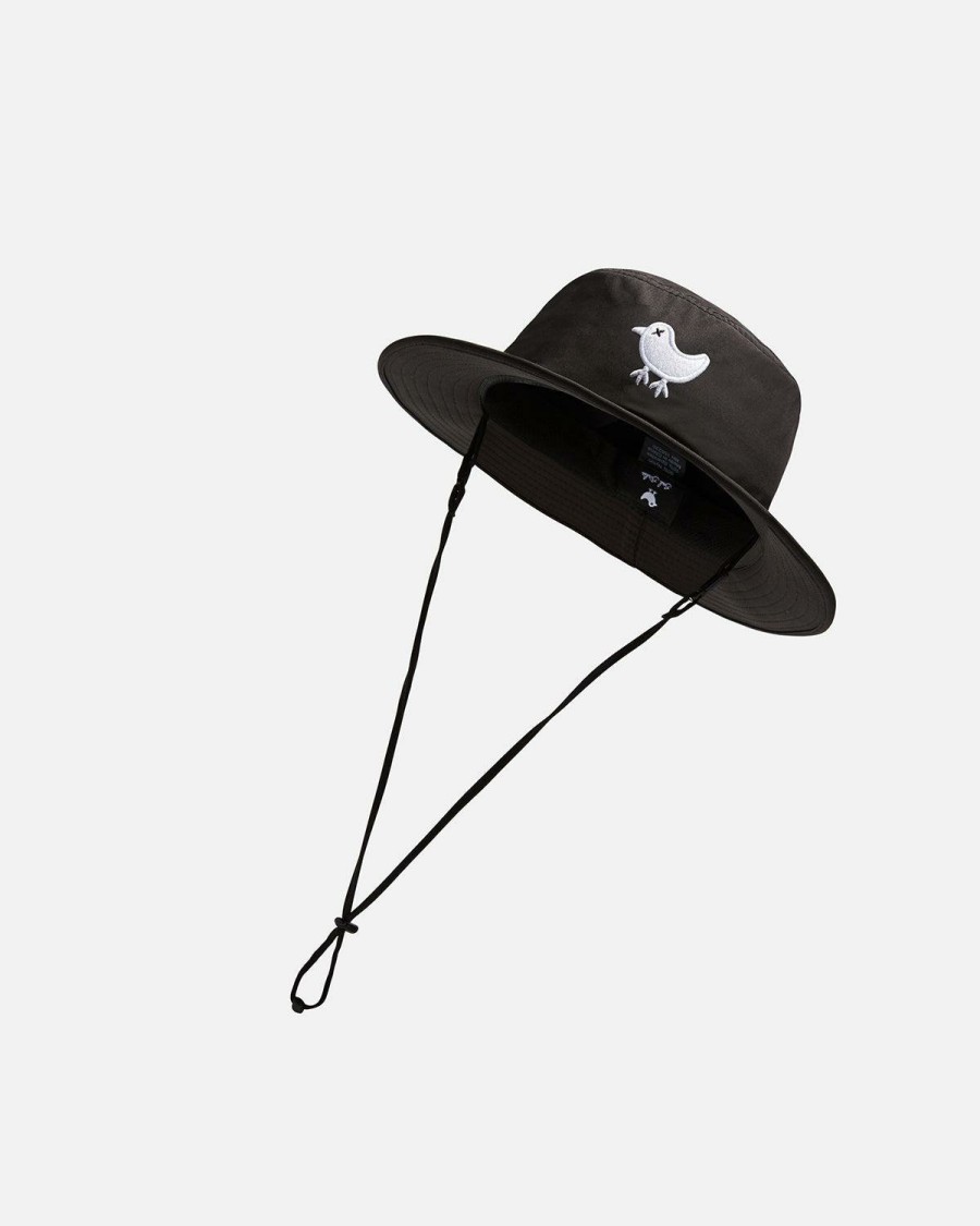 Accessories Bad Birdie | Sun Bucket Hat Black