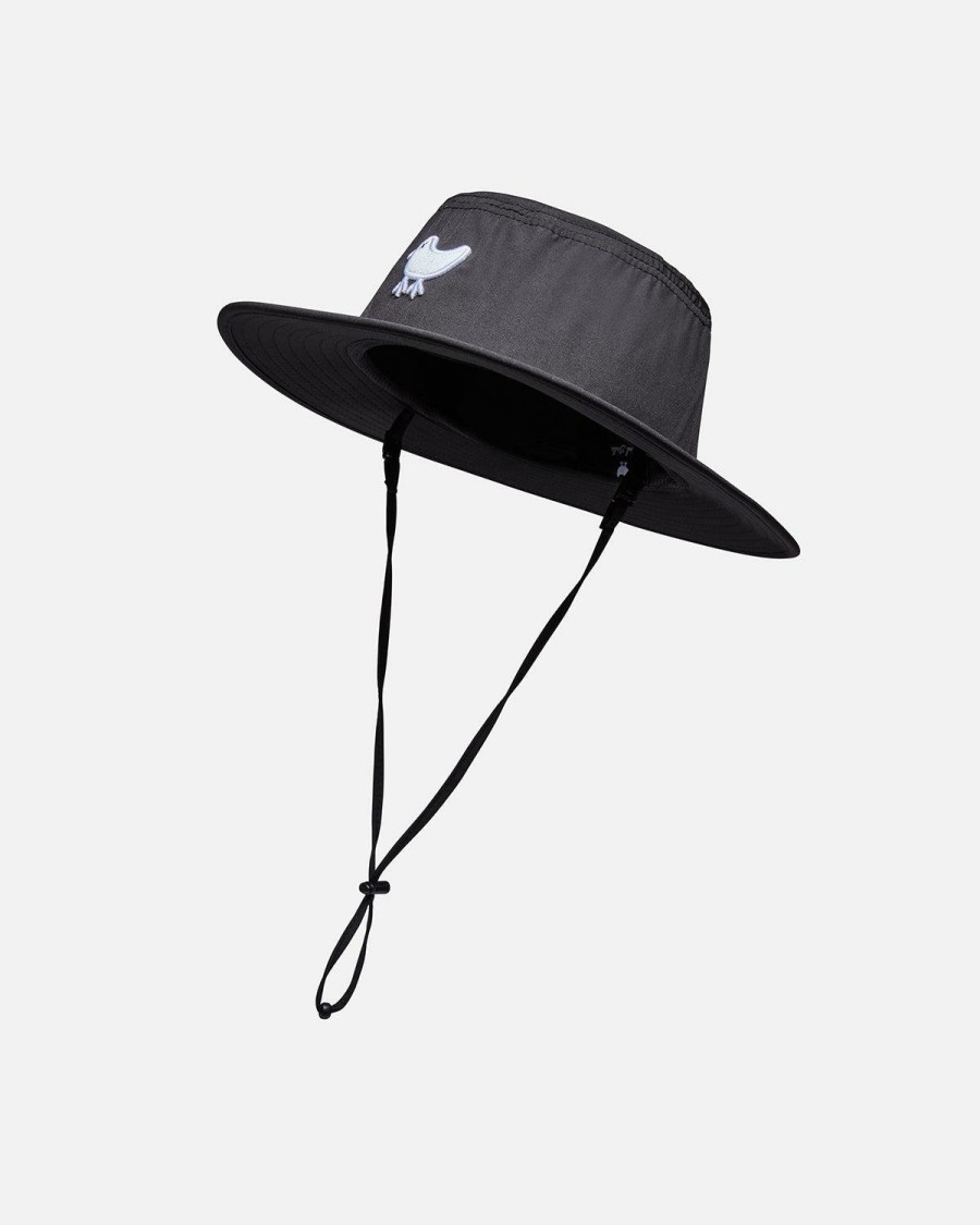 Accessories Bad Birdie | Sun Bucket Hat Black