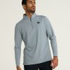 Men'S Bad Birdie Quarterzips | Quarterzip Heather