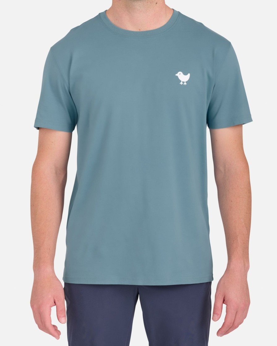 Men'S Bad Birdie T-Shirts | Bad Tee Adriatic Blue