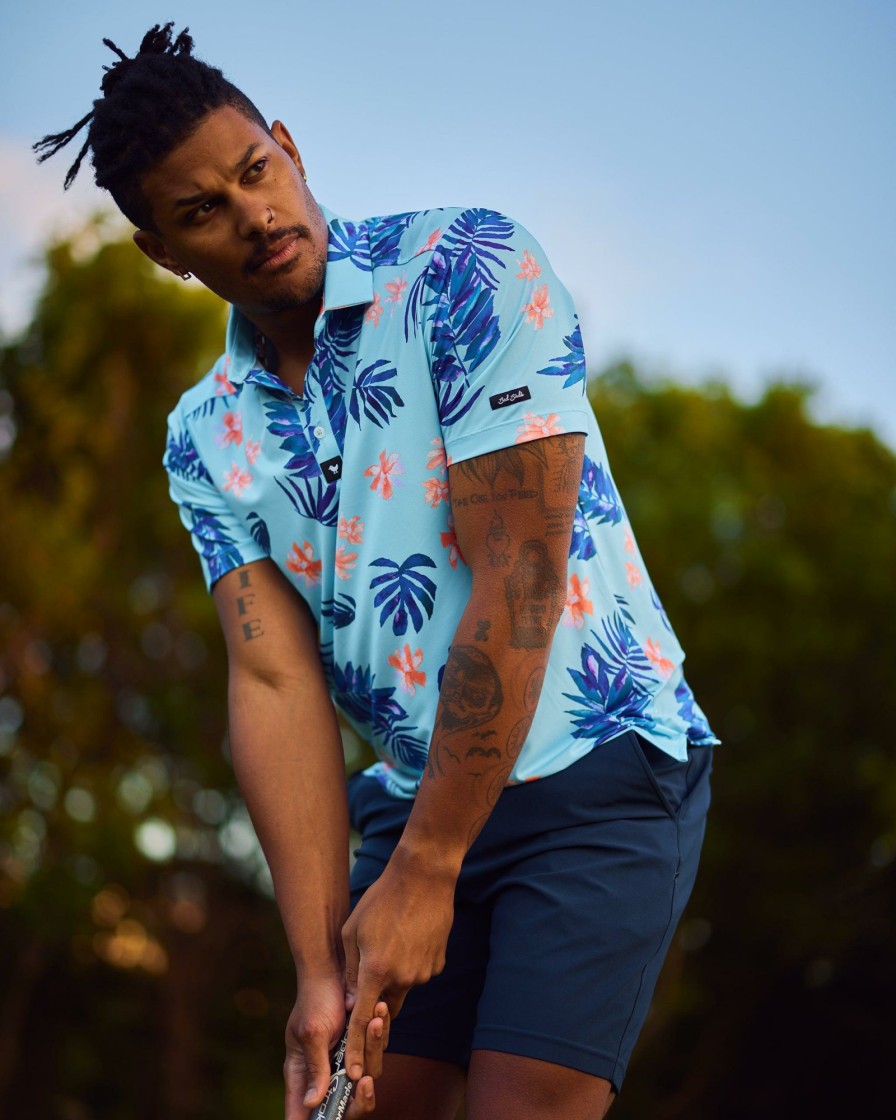 Men'S Bad Birdie Polos | Leaf Me Alone