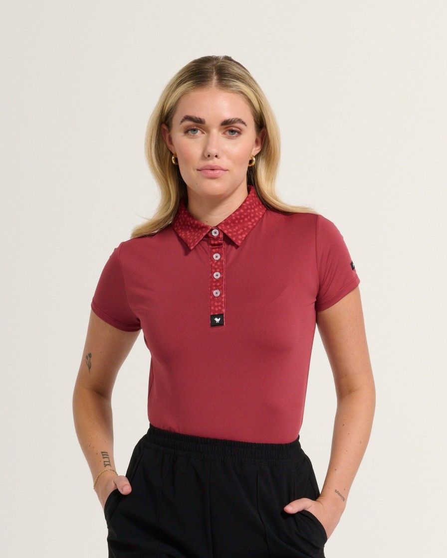 Women'S Bad Birdie Polos | Red Alert