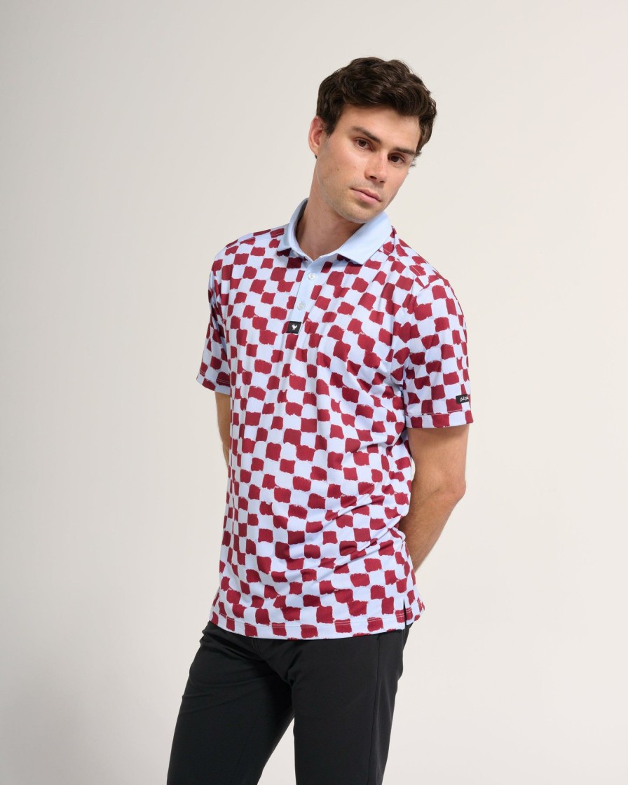 Men'S Bad Birdie Polos | Check Mate