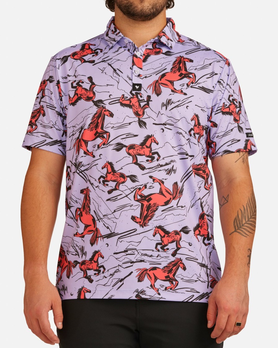 Men'S Bad Birdie Polos | Dream Ride