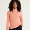 Women'S Bad Birdie Quarterzips | Quarterzip Dusty Orange