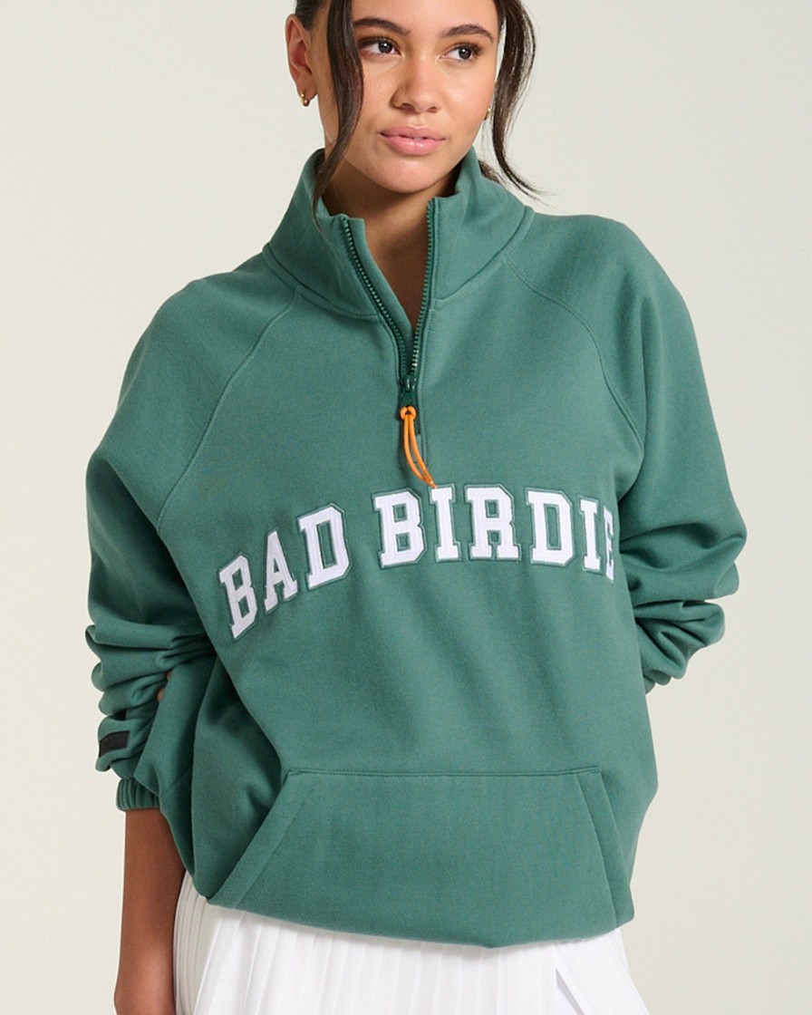 Men'S Bad Birdie Sweatshirts | Intramural Jacket Mallard Green