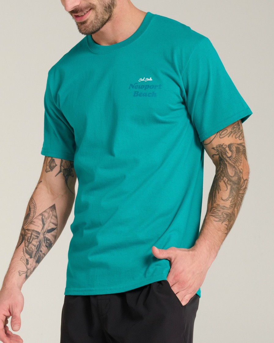 Men'S Bad Birdie T-Shirts | Newport Beach Tee Jade