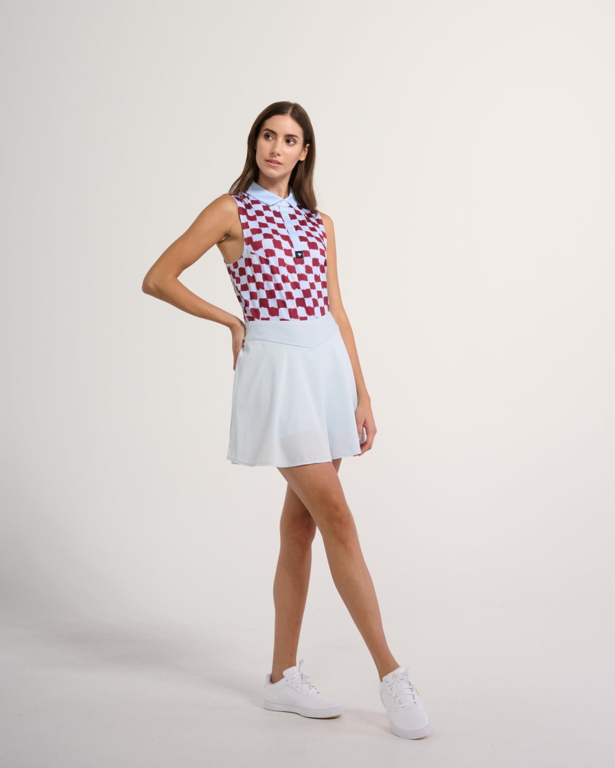 Women'S Bad Birdie Polos | Check Mate