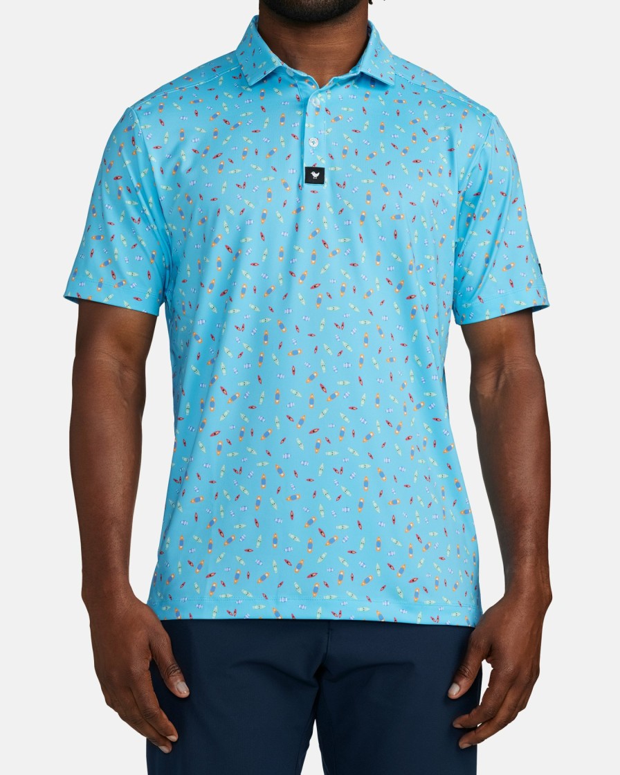 Men'S Bad Birdie Polos | Dock Solid